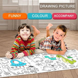 Children Coloring Sticker Roll | BIG SIZE