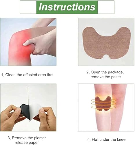 Knee Pain Releaf Patch,Knee Plaster (10pcs Pack)